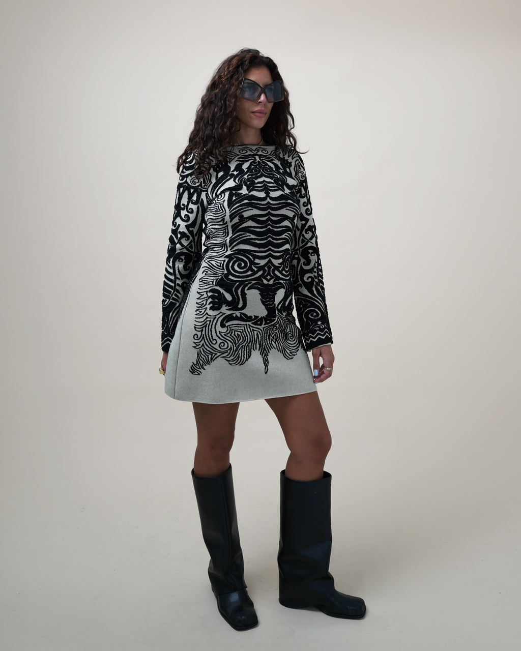 Jean Paul Gaultier Maille "Oceanic" Knit Dress