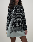 Jean Paul Gaultier Maille "Oceanic" Knit Dress