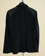 Jean Paul Gaultier Femme lace-up shoulder blazer