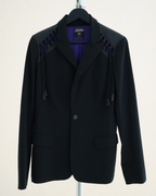 Jean Paul Gaultier Femme lace-up shoulder blazer