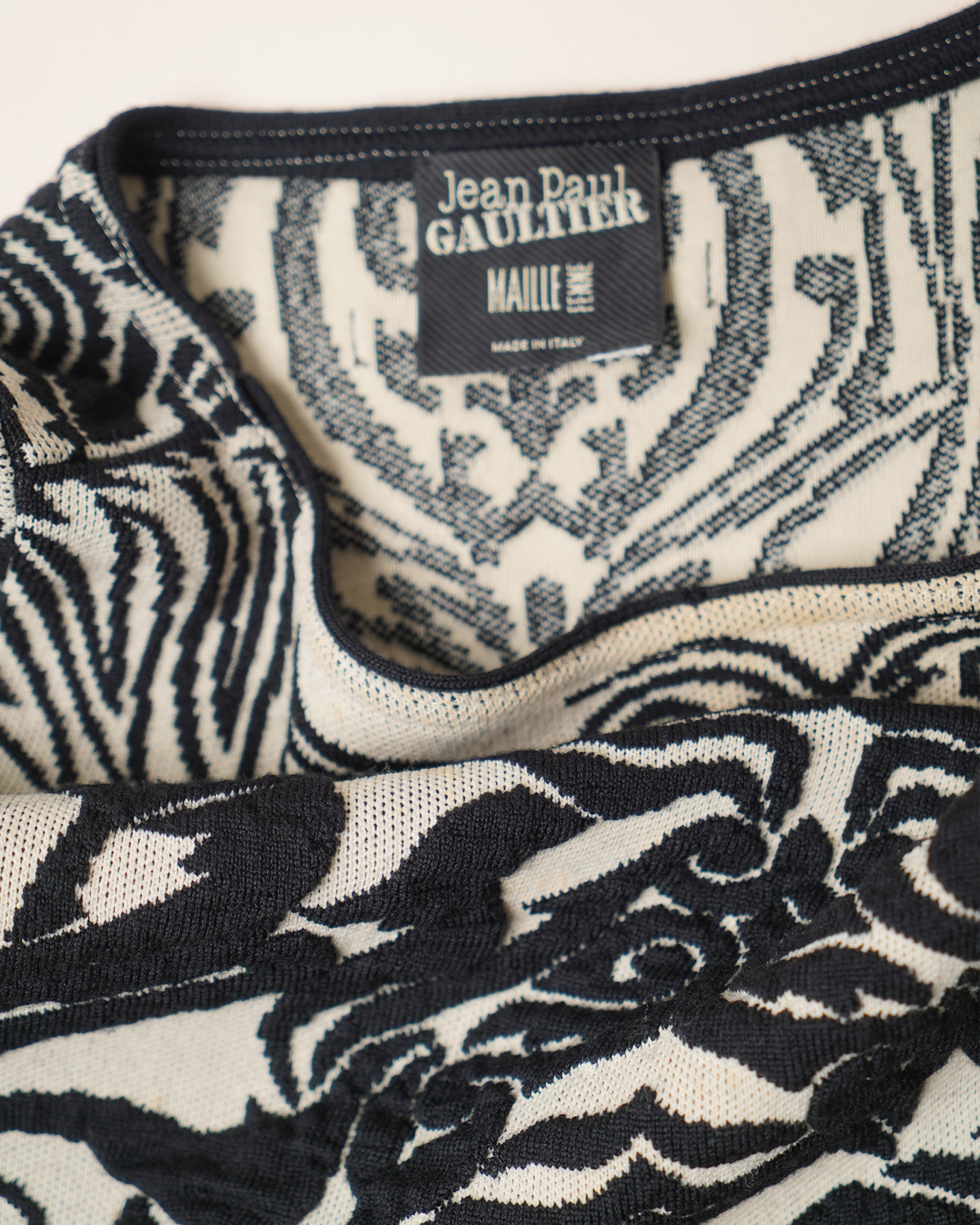 Jean Paul Gaultier Maille "Oceanic" Knit Dress