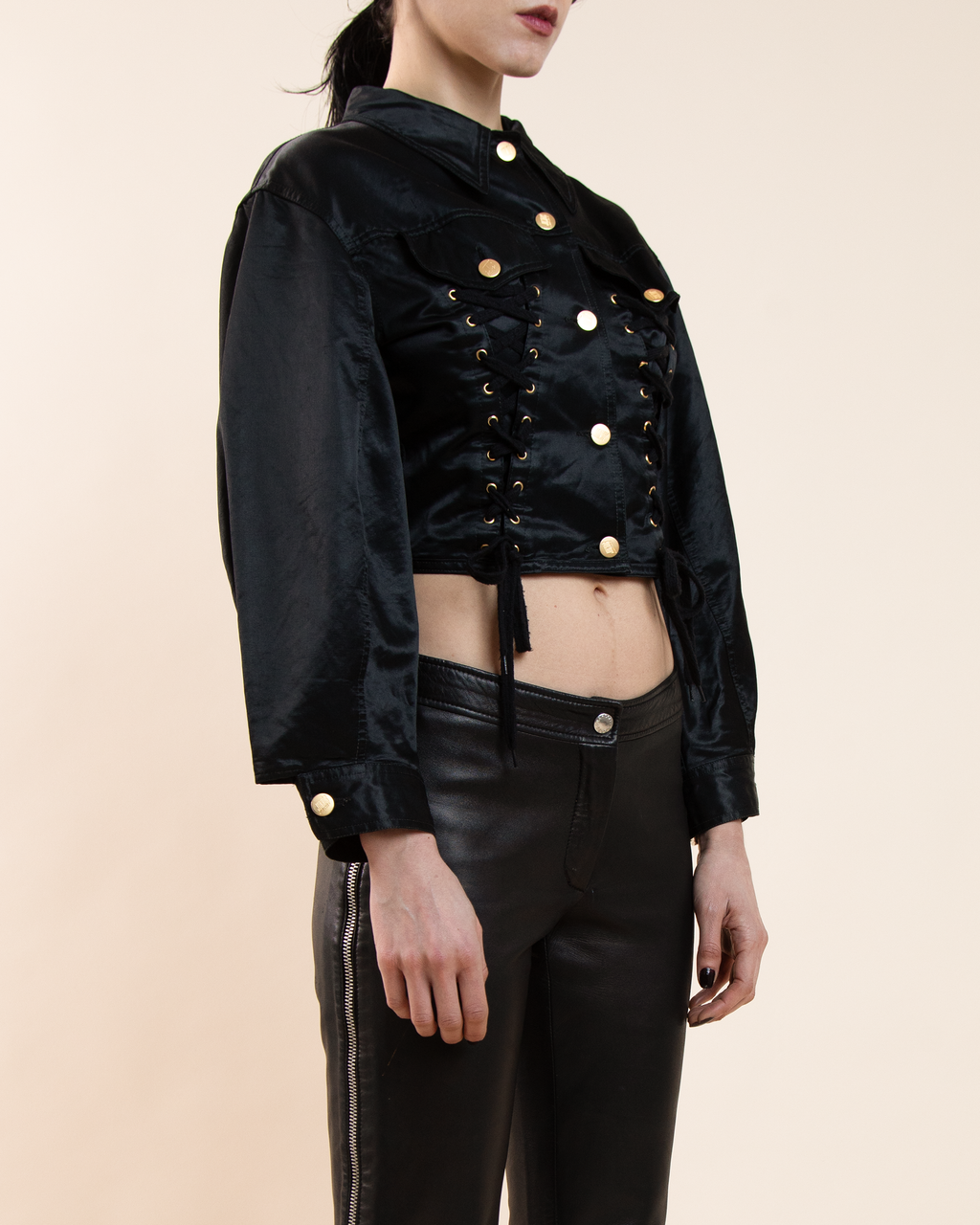 Junior Gaultier S/S 1989 Corset Lace-Up Jacket