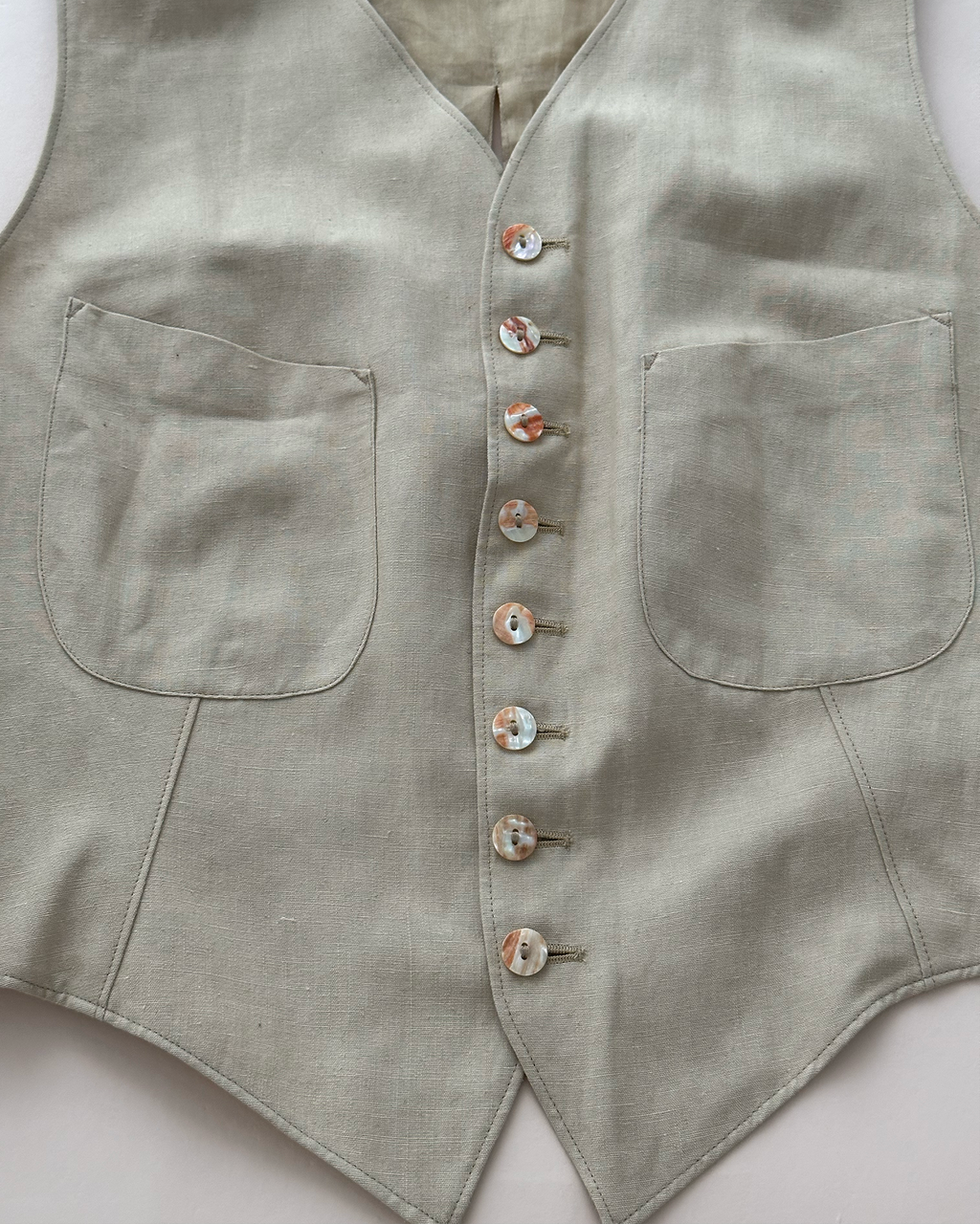 Archival Jean Paul Gaultier SS1994 “Les Tatouages” Deconstructed Waistcoat
