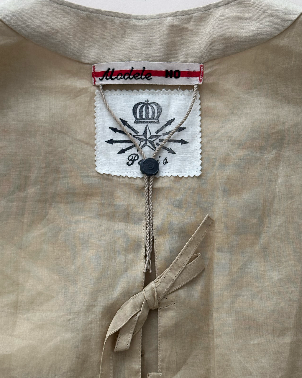 Archival Jean Paul Gaultier SS1994 “Les Tatouages” Deconstructed Waistcoat
