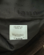 John Galliano goatskin suede utility trousers
