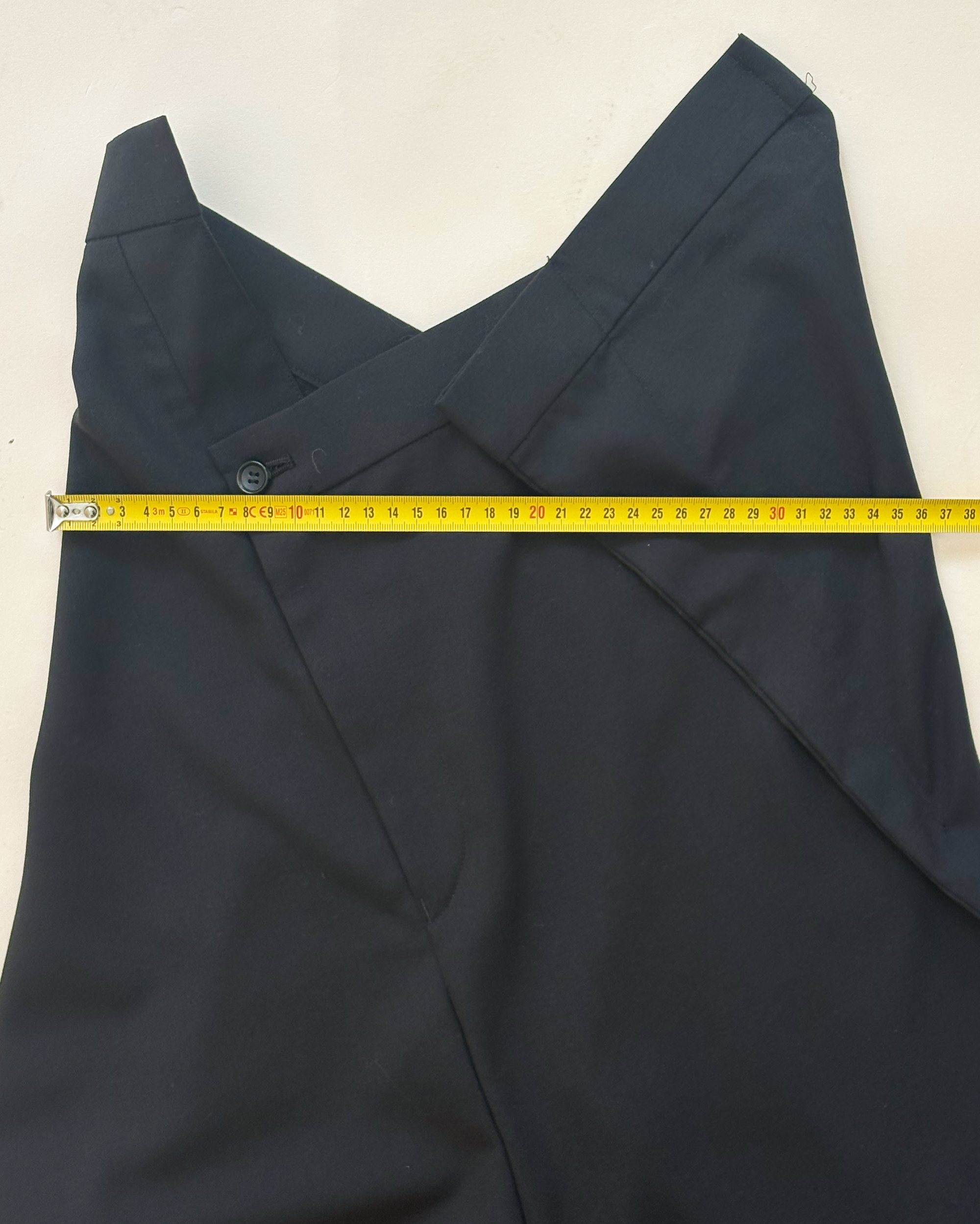Junya Watanabe Comme des Garçons asymmetrical drop crotch culottes