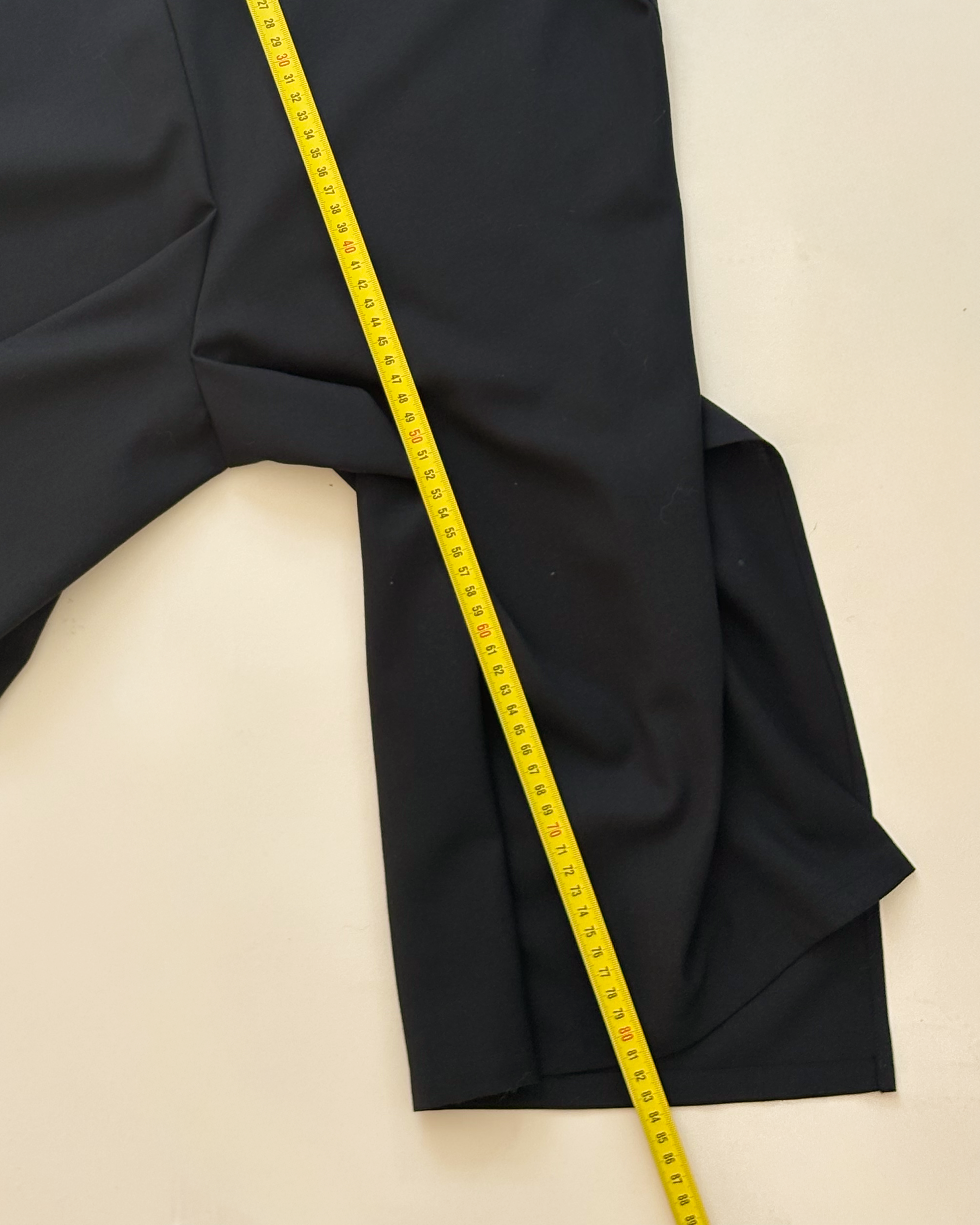 Junya Watanabe Comme des Garçons asymmetrical drop crotch culottes