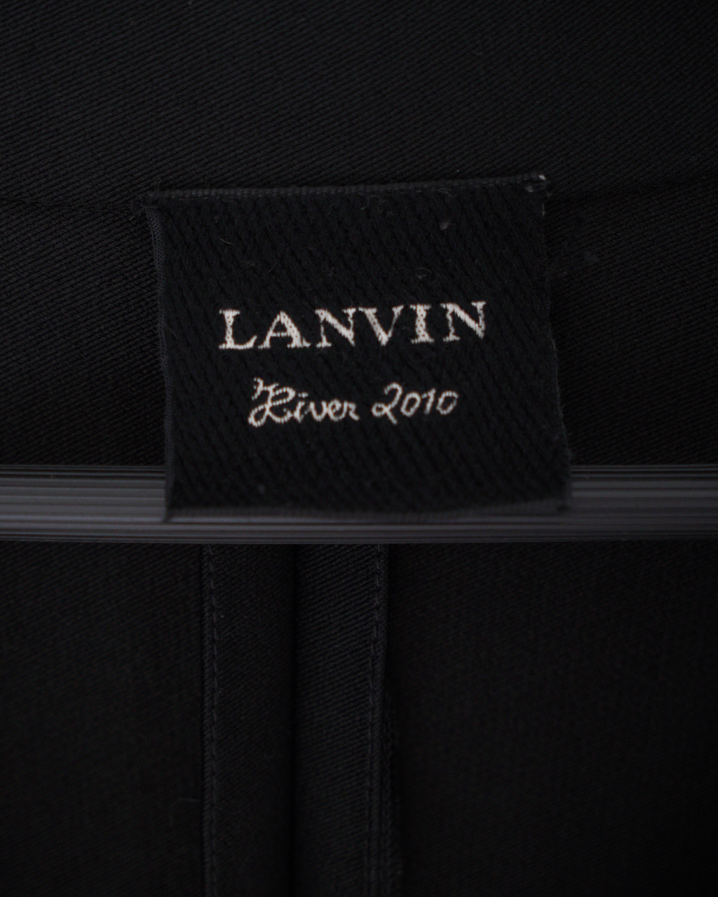 Lanvin deconstructed raw-edge fringed blazer jacket