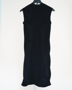 Louis Vuitton Black Bodycon Engineered Technical Knit Dress