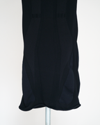 Louis Vuitton Black Bodycon Engineered Technical Knit Dress