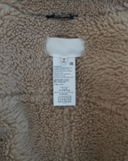 Maison Margiela Line 4 Distressed Shearling Cape
