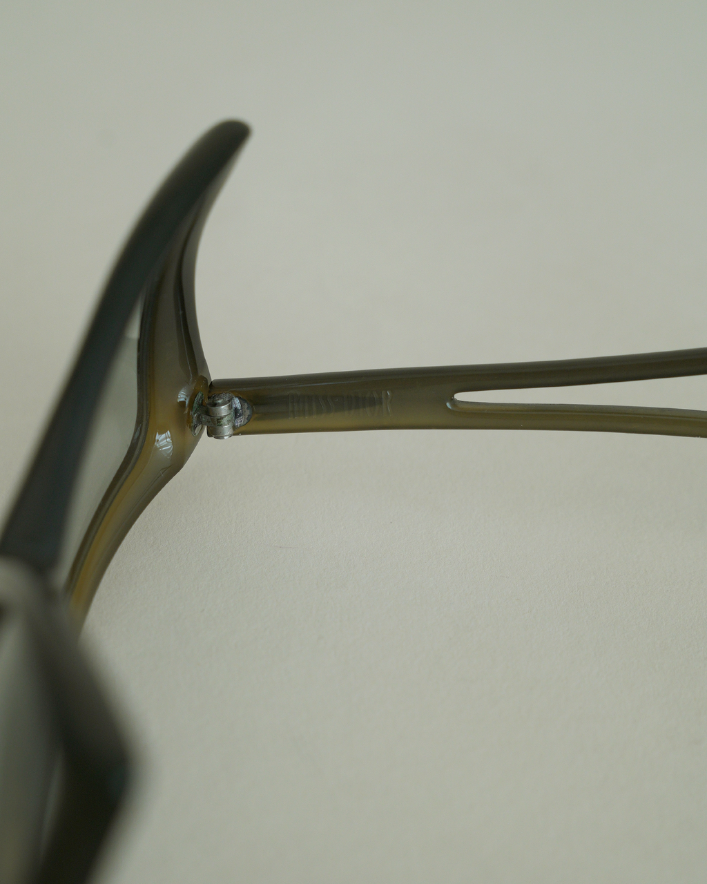 Christian Dior 1970s "Miss Dior" Oversized Butterfly Glasses