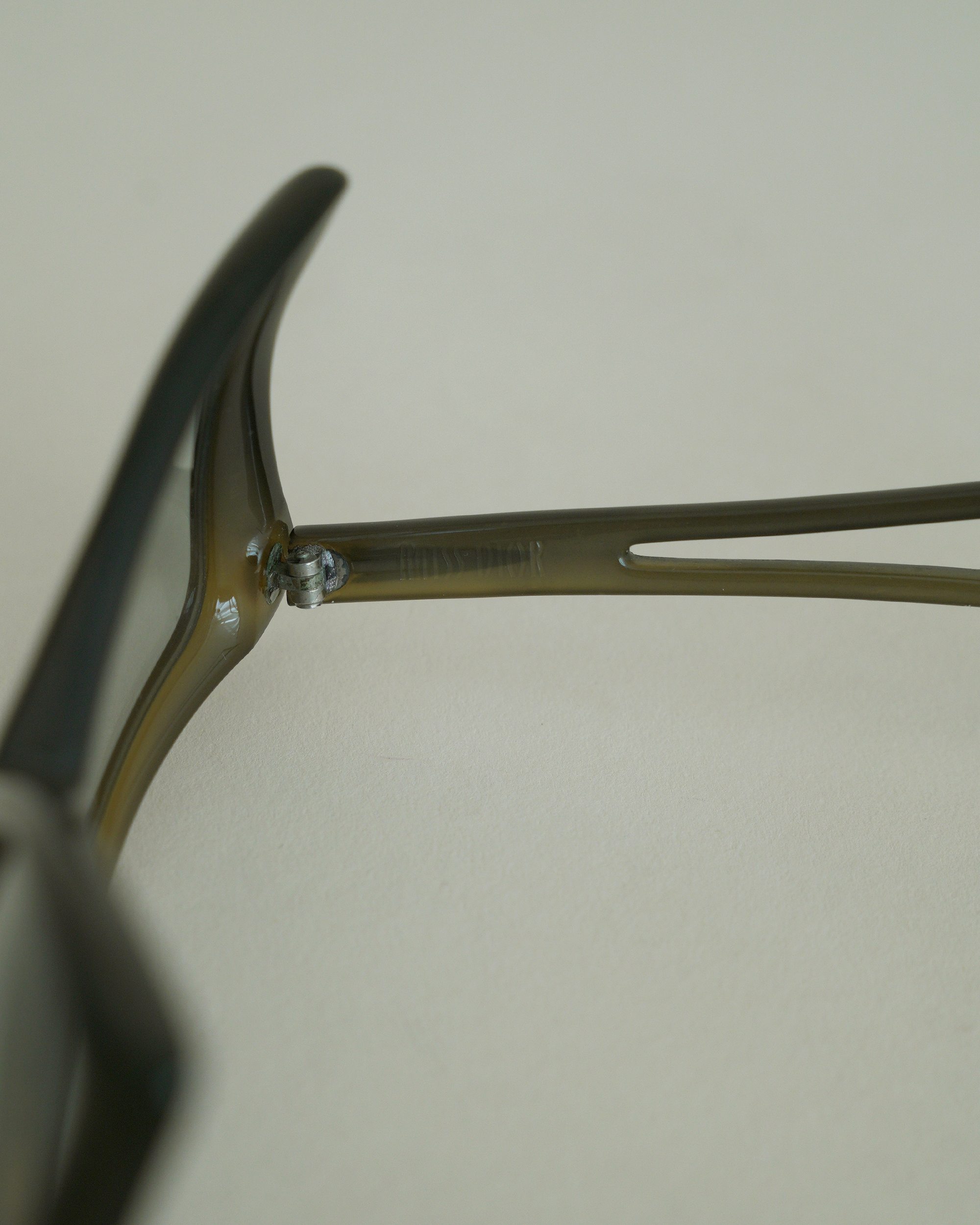 Christian Dior 1970s "Miss Dior" Oversized Butterfly Glasses