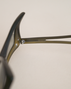 Christian Dior 1970s "Miss Dior" Oversized Butterfly Glasses
