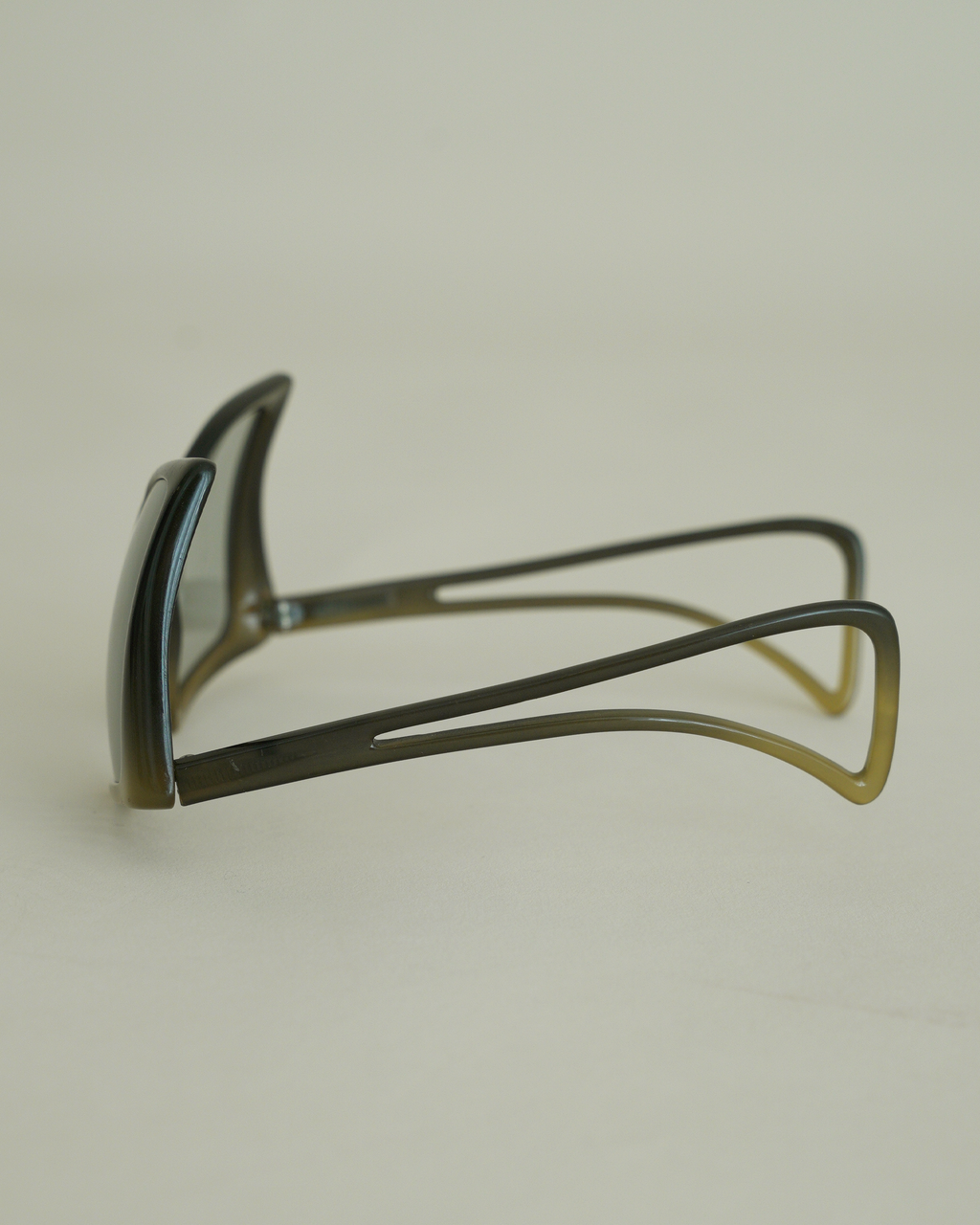 Christian Dior 1970s "Miss Dior" Oversized Butterfly Glasses