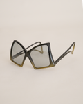 Christian Dior 1970s "Miss Dior" Oversized Butterfly Glasses