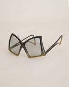 Christian Dior 1970s "Miss Dior" Oversized Butterfly Glasses