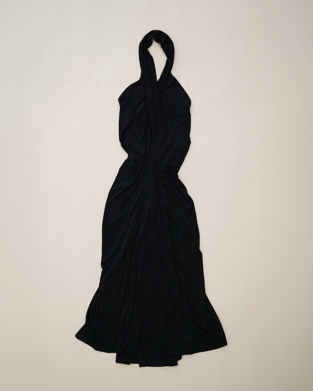 Miu Miu Halterneck Organza Midi Dress