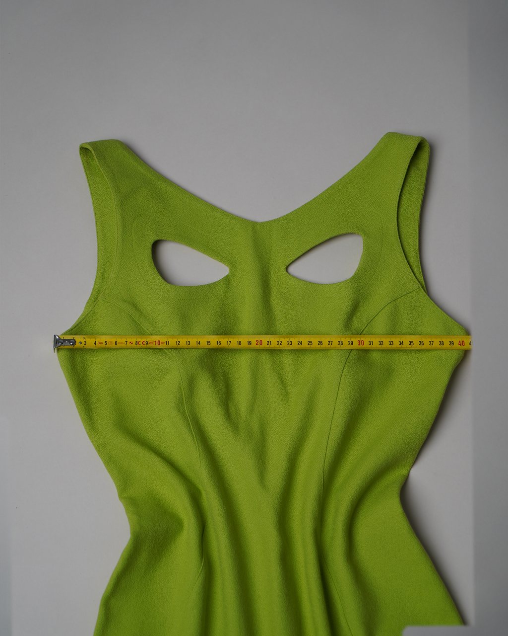 Thierry Mugler "Alien" cutout mini dress