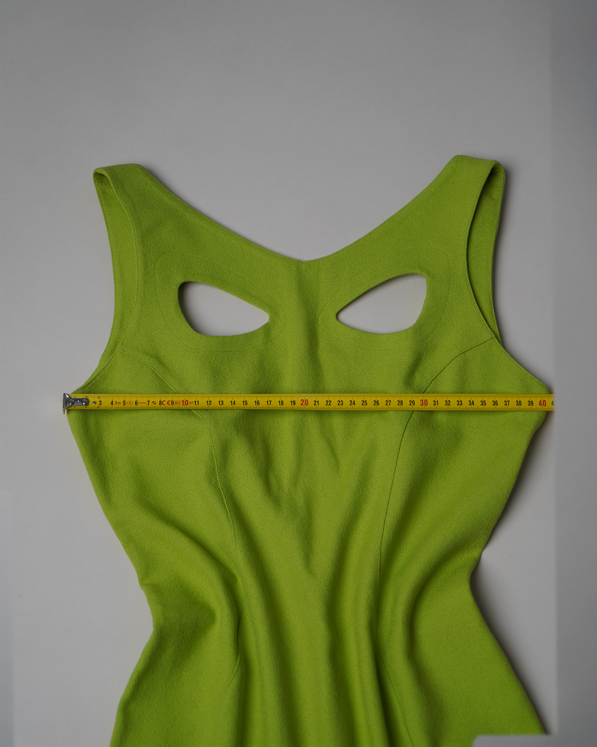 Thierry Mugler "Alien" cutout mini dress