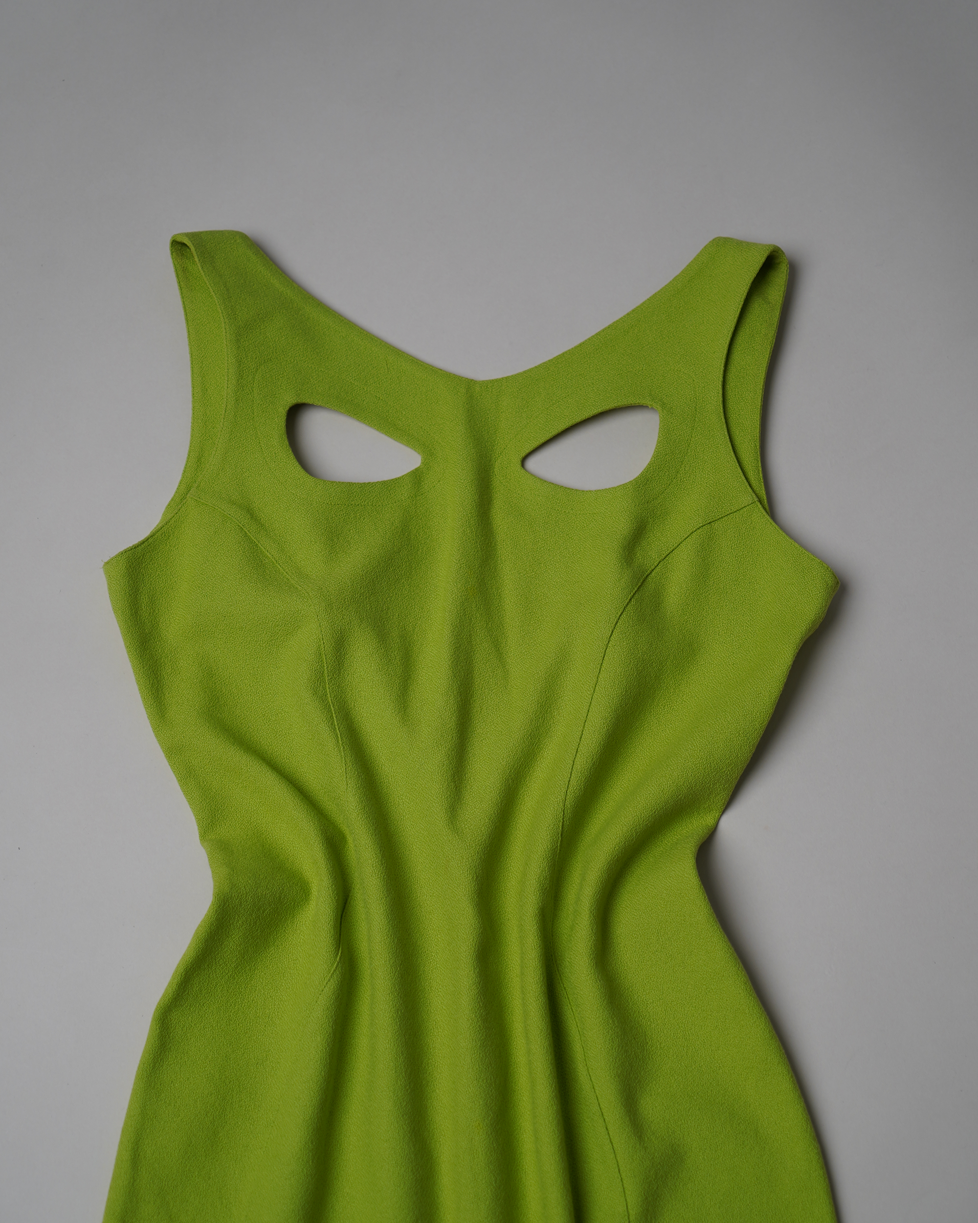 Thierry Mugler "Alien" cutout mini dress