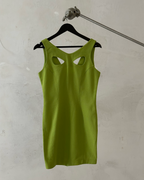 Thierry Mugler "Alien" cutout mini dress