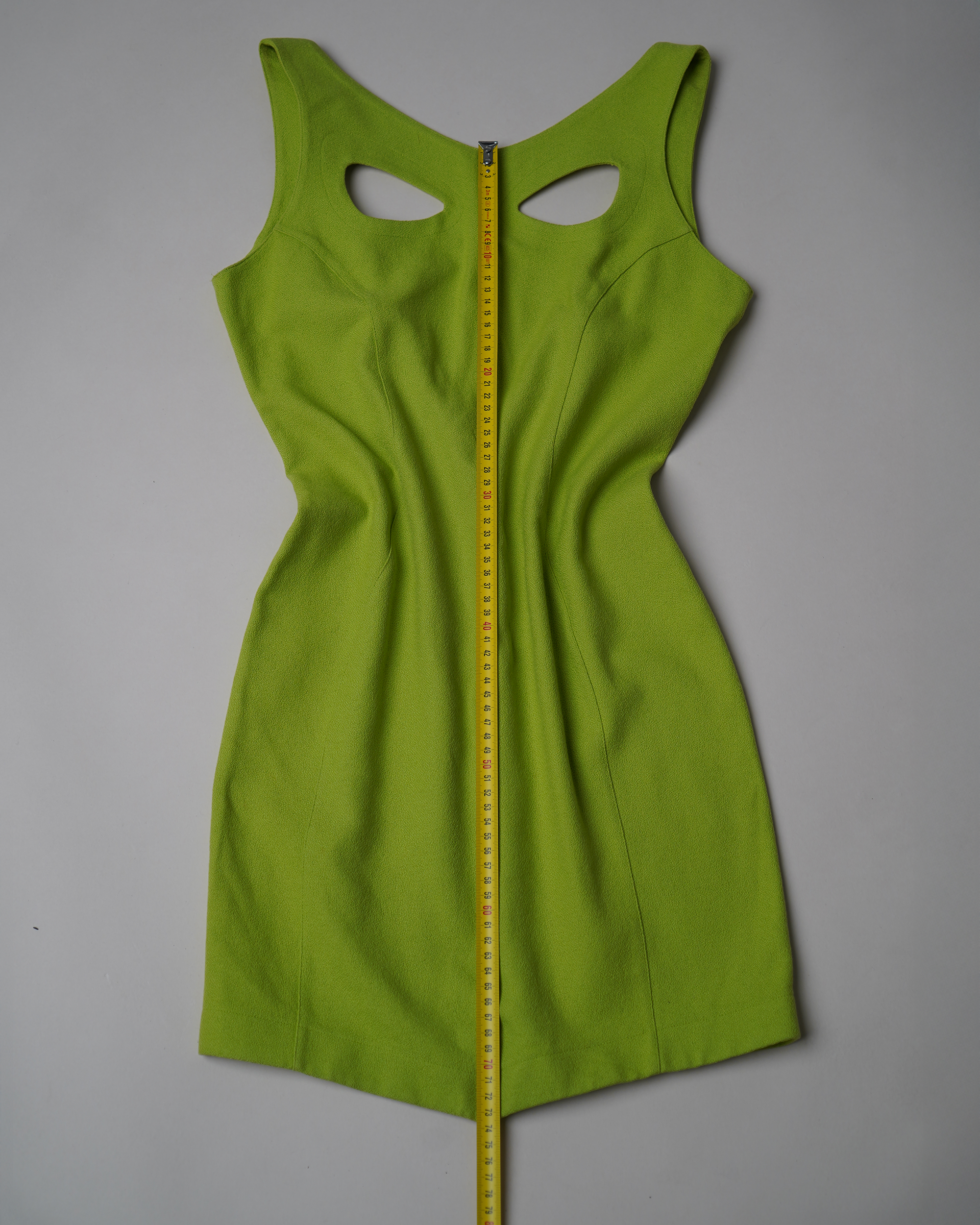 Thierry Mugler "Alien" cutout mini dress