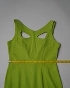 Thierry Mugler "Alien" cutout mini dress