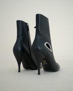Off-White “Crescent” Cut-Out Ankle Boots
