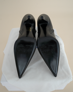 Off-White “Crescent” Cut-Out Ankle Boots