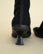 Archival Prada Sport 1998–1999 Neoprene Kitten-Heel Boots