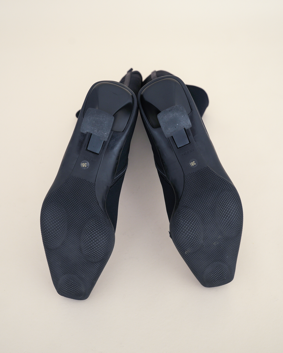 Prada Sport 1998–1999 Neoprene Kitten-Heel Boots
