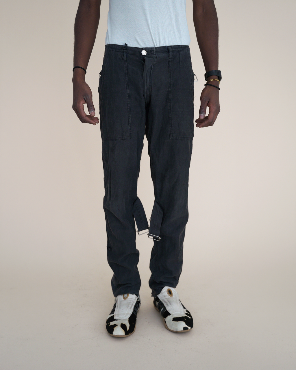 Vintage Tiger of London Trashed Punk Bondage Trousers