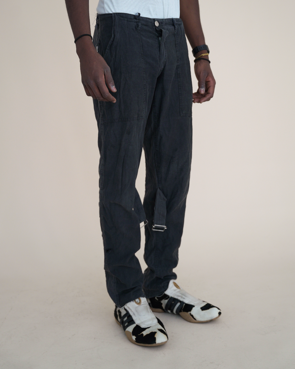 Vintage Tiger of London Trashed Punk Bondage Trousers