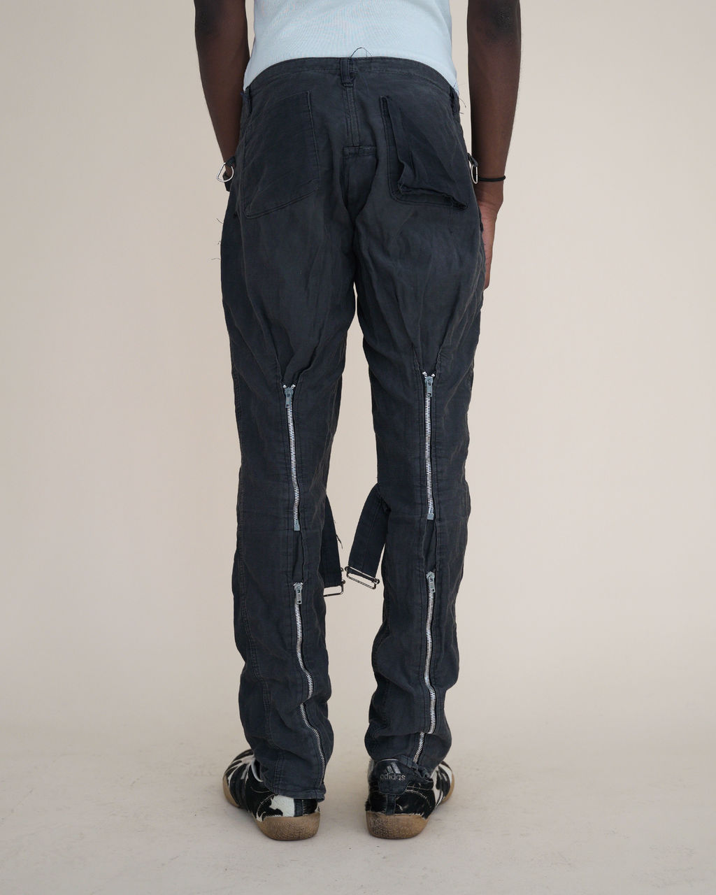 Vintage Tiger of London Trashed Punk Bondage Trousers