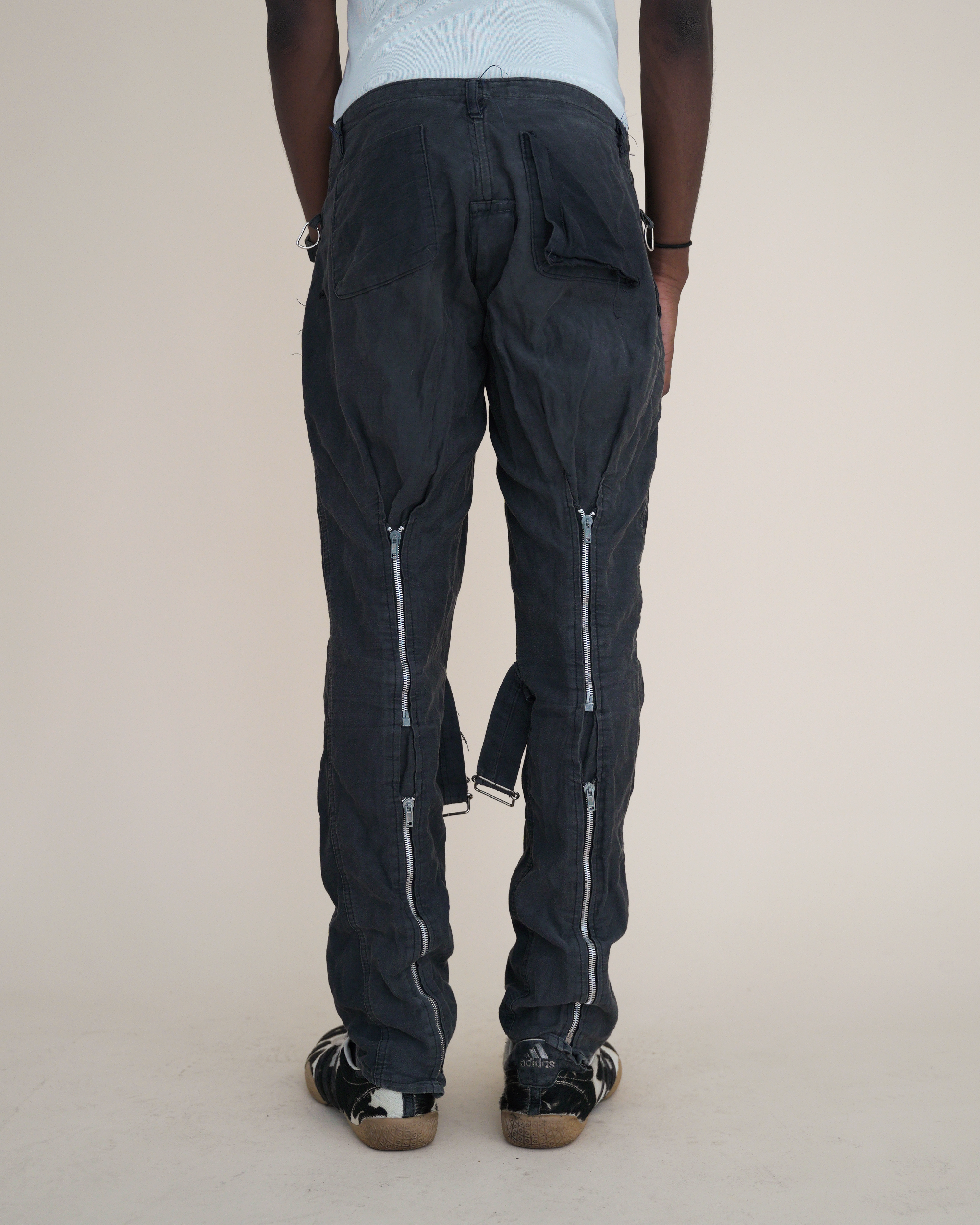 Vintage Tiger of London Trashed Punk Bondage Trousers