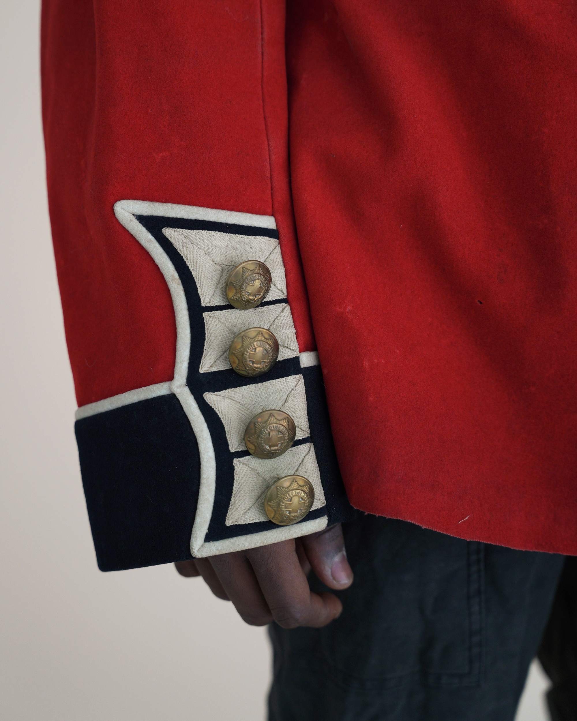 Antique Circa 1910 Coldstream Guards Ceremonial Scarlet Tunic
