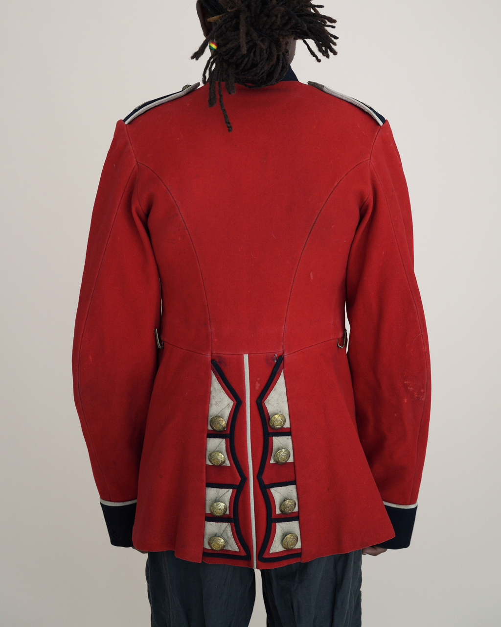Antique Circa 1910 Coldstream Guards Ceremonial Scarlet Tunic