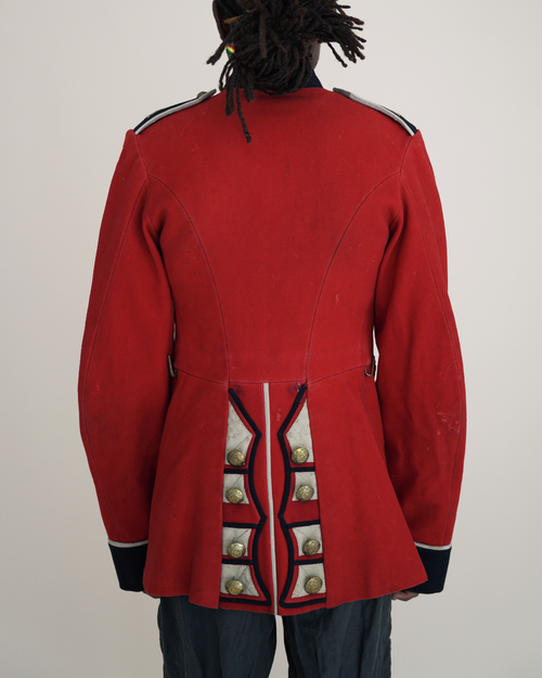 Antique Circa 1910 Coldstream Guards Ceremonial Scarlet Tunic