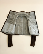 Rick Owens Olmar & Mirta Shearling Cropped Biker Jacket