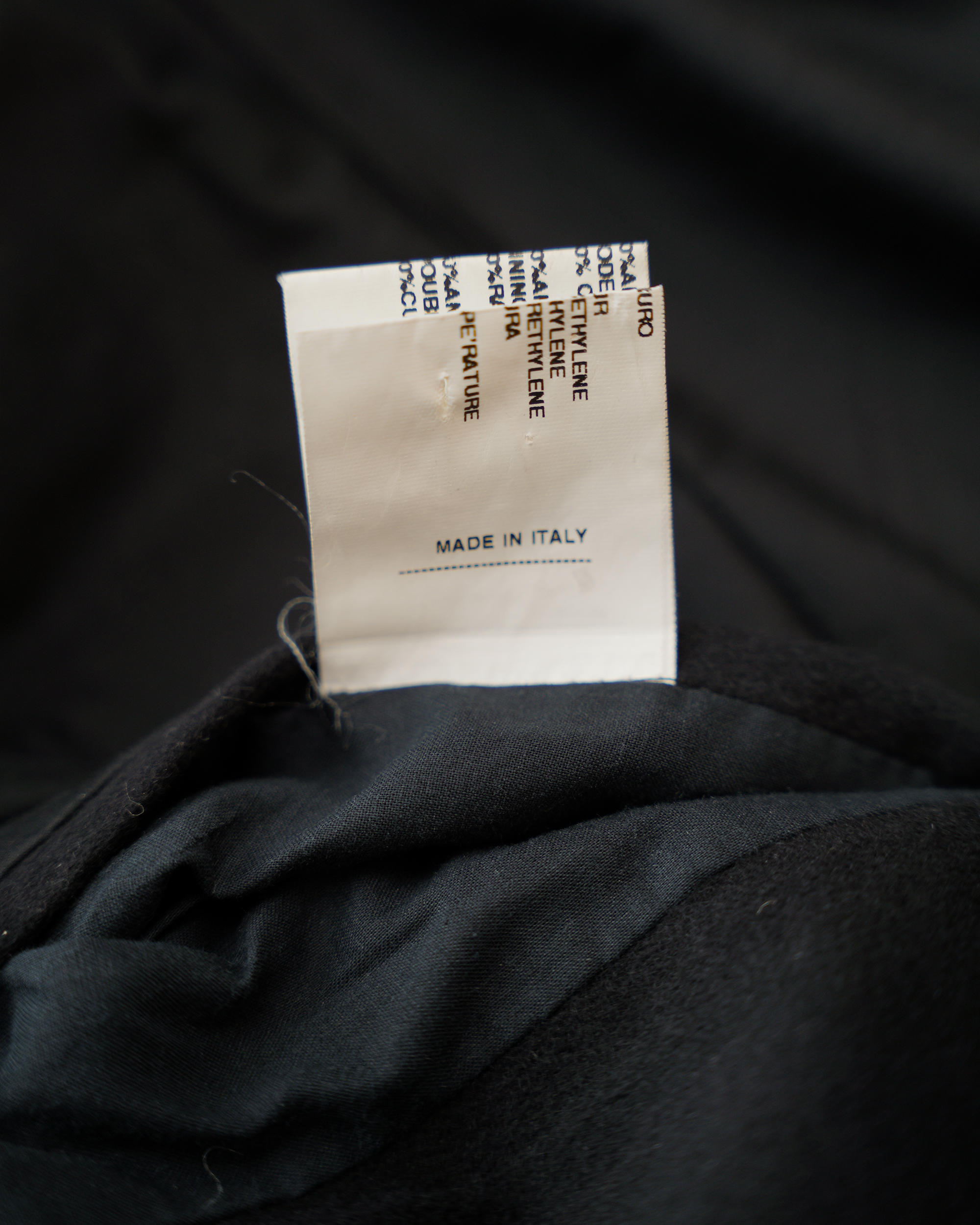 Rick Owens Draped Jersey-Inlay Wool Blazer.