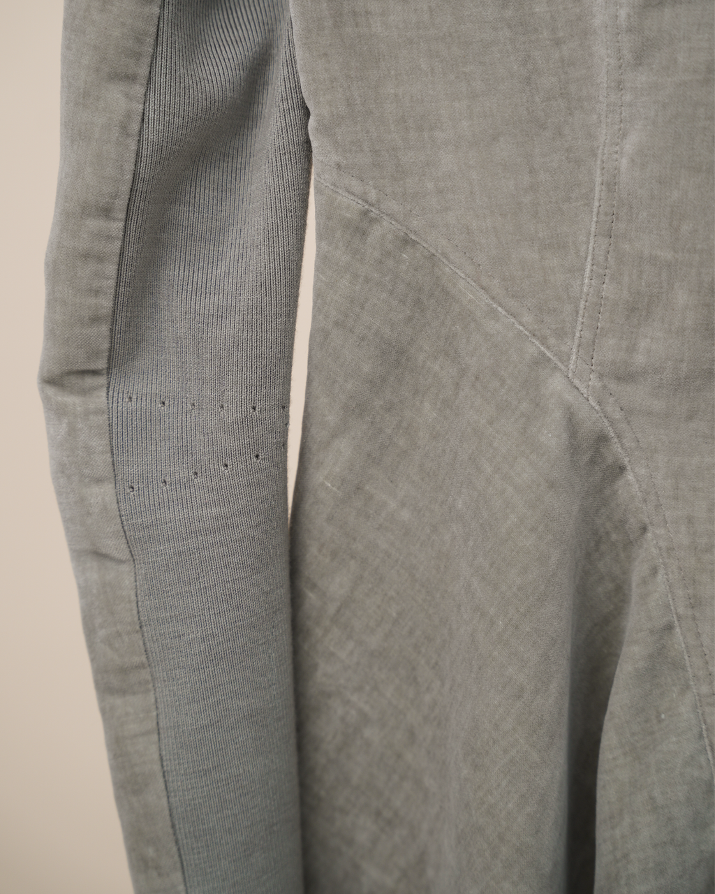 Rick Owens “Mastodon” Asymmetric Funnel-Neck Jacket