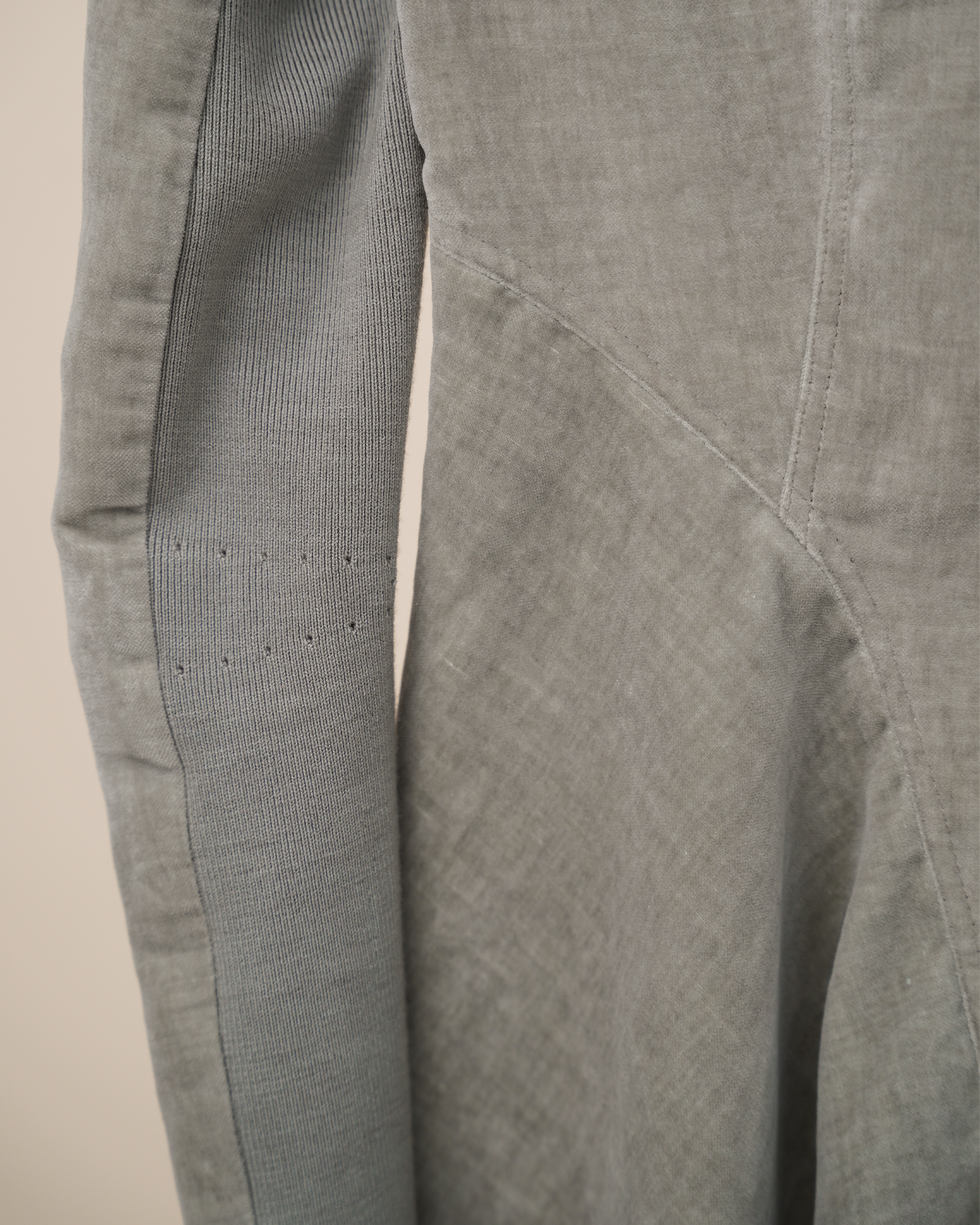Rick Owens “Mastodon” Asymmetric Funnel-Neck Jacket