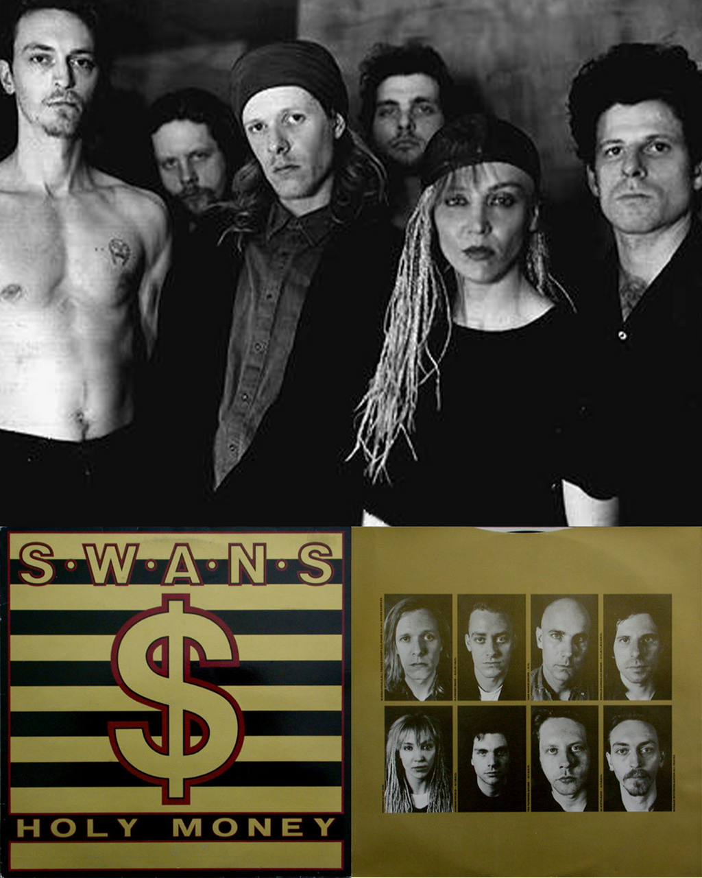 Vintage 1986 Swans “Holy Money” Album Promotional T-Shirt