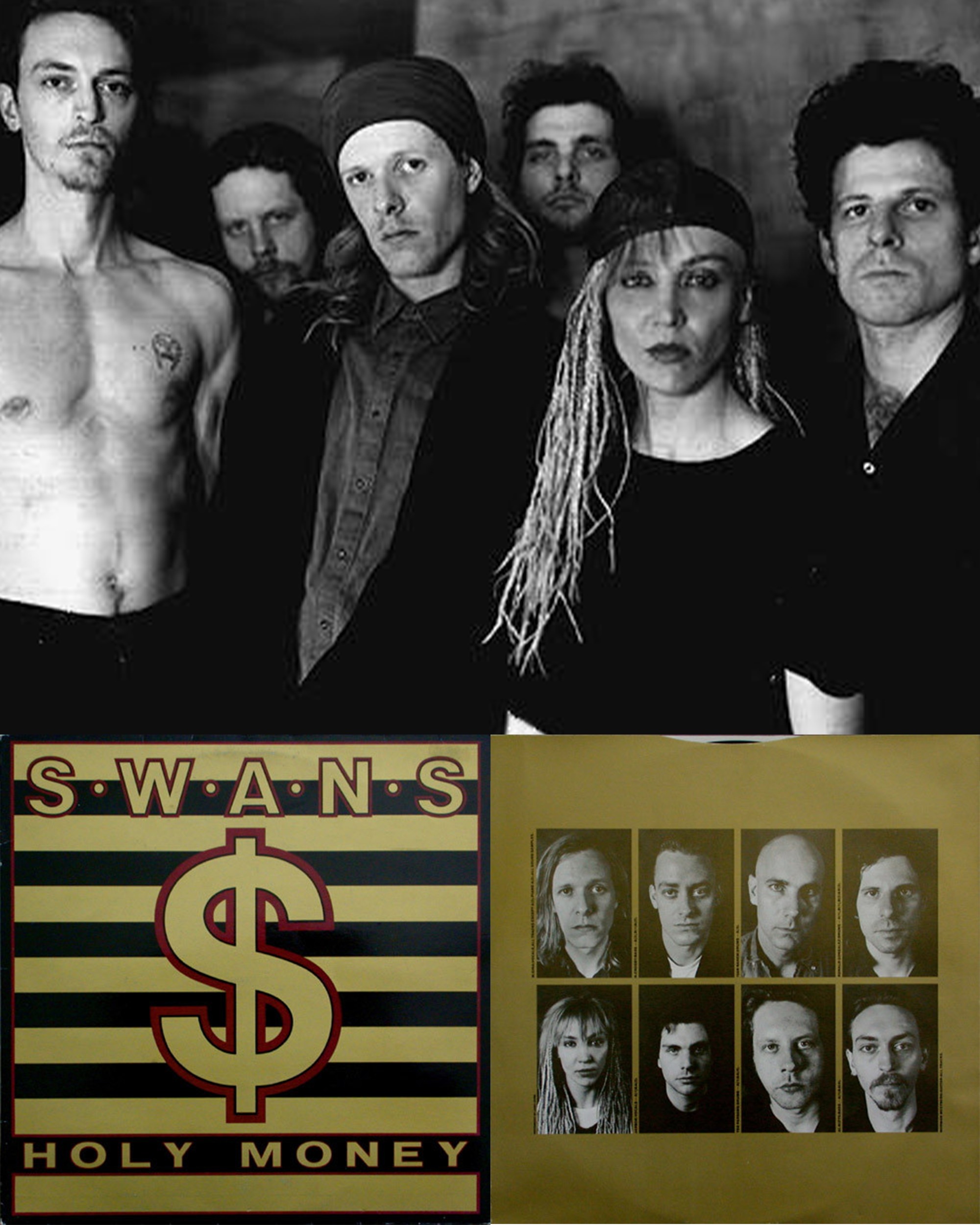 Vintage 1986 Swans “Holy Money” Album Promotional T-Shirt