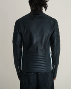 Serge Pariente “Gladiator Nounours” Sherpa-Panelled Leather Biker Jacket