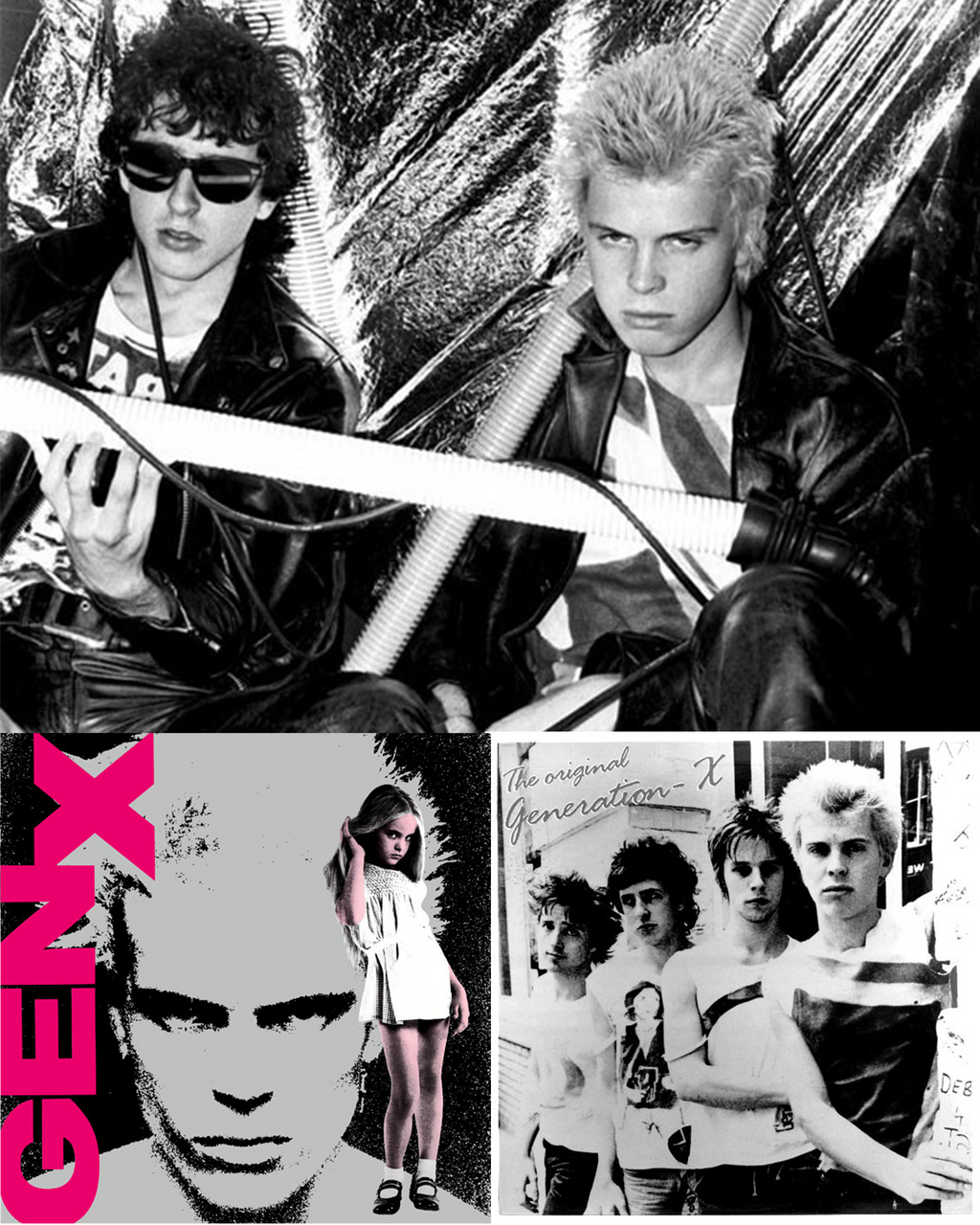 Vintage 1979–1981 Generation X “Dancing with Myself” Punk T-shirt