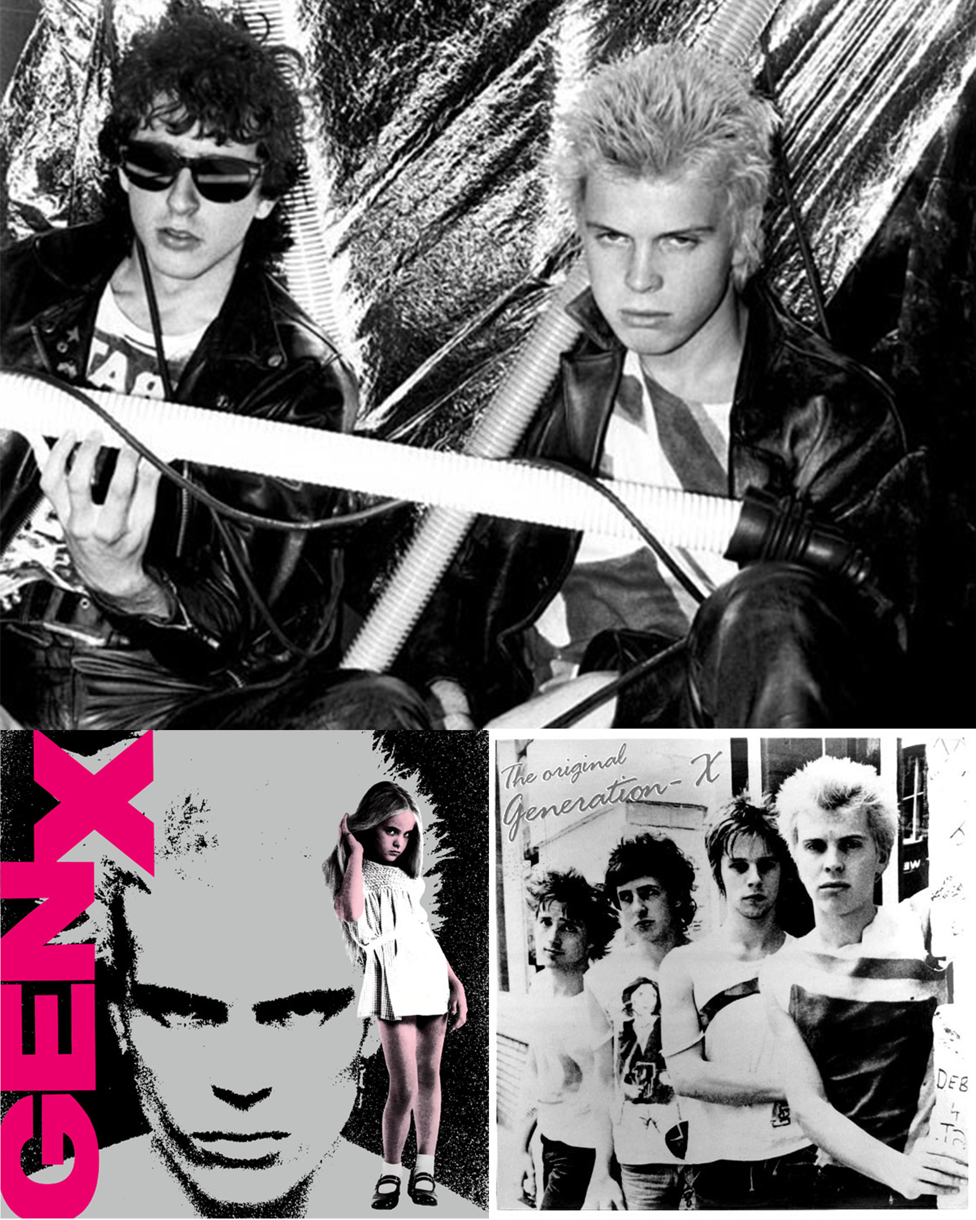 Vintage 1979–1981 Generation X “Dancing with Myself” Punk T-shirt