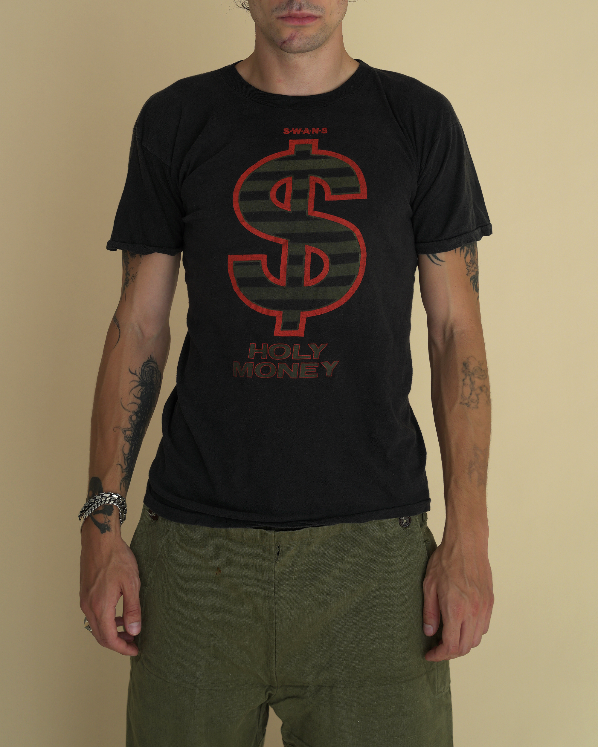 Vintage 1986 Swans “Holy Money” Album Promotional T-Shirt