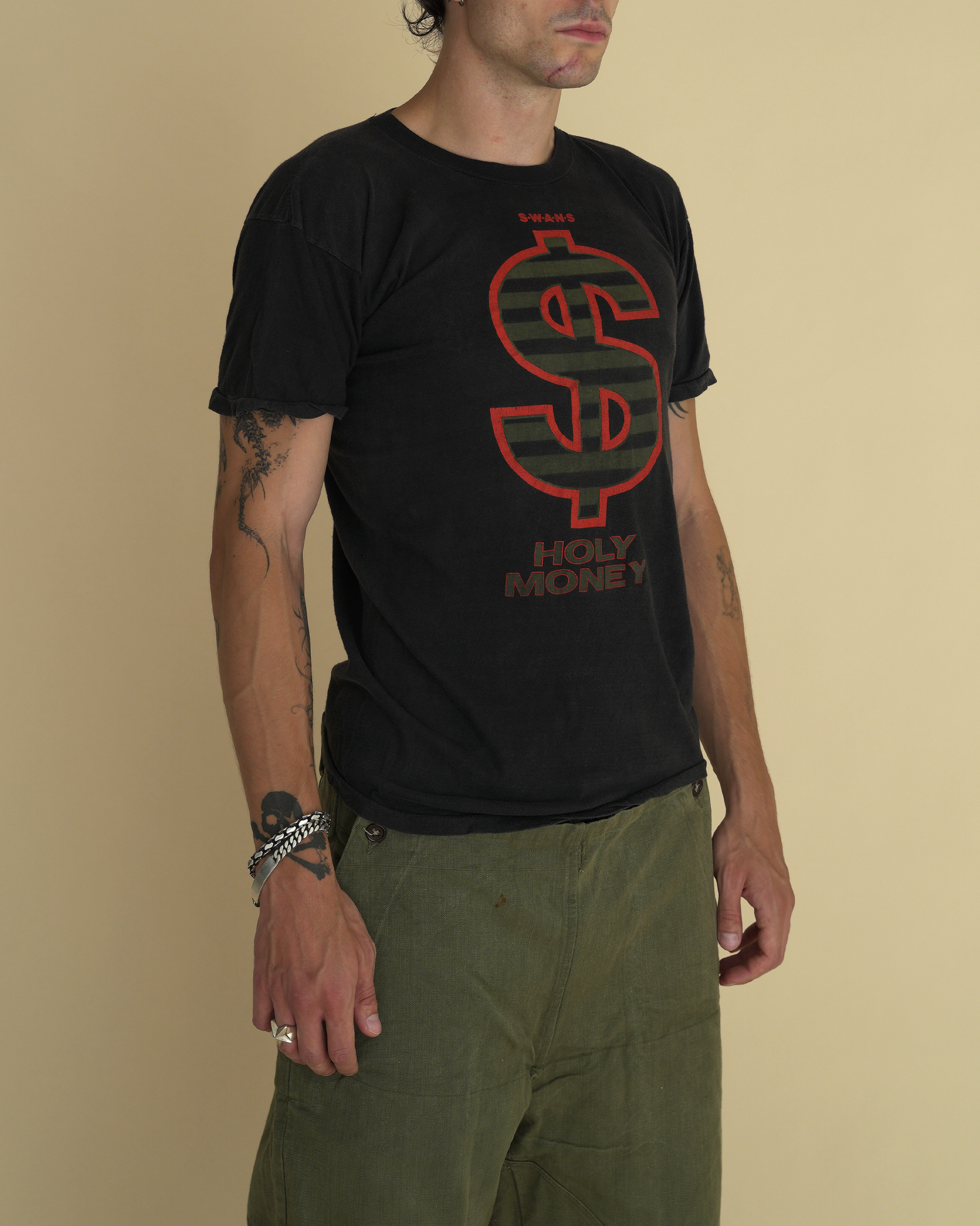 Vintage 1986 Swans “Holy Money” Album Promotional T-Shirt